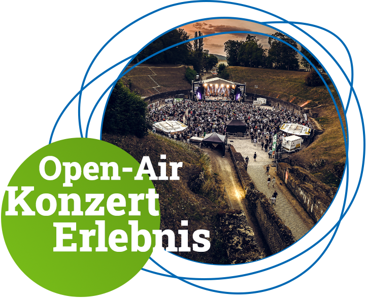 Ein Konzert im Amphietheater.