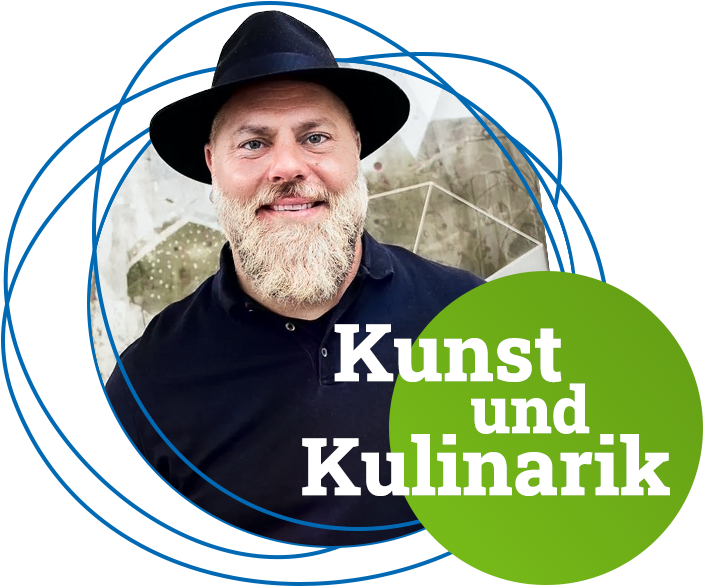 Dieter Nusbaum im Portrait.